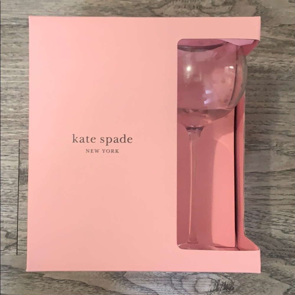 Kate spade wine glasses